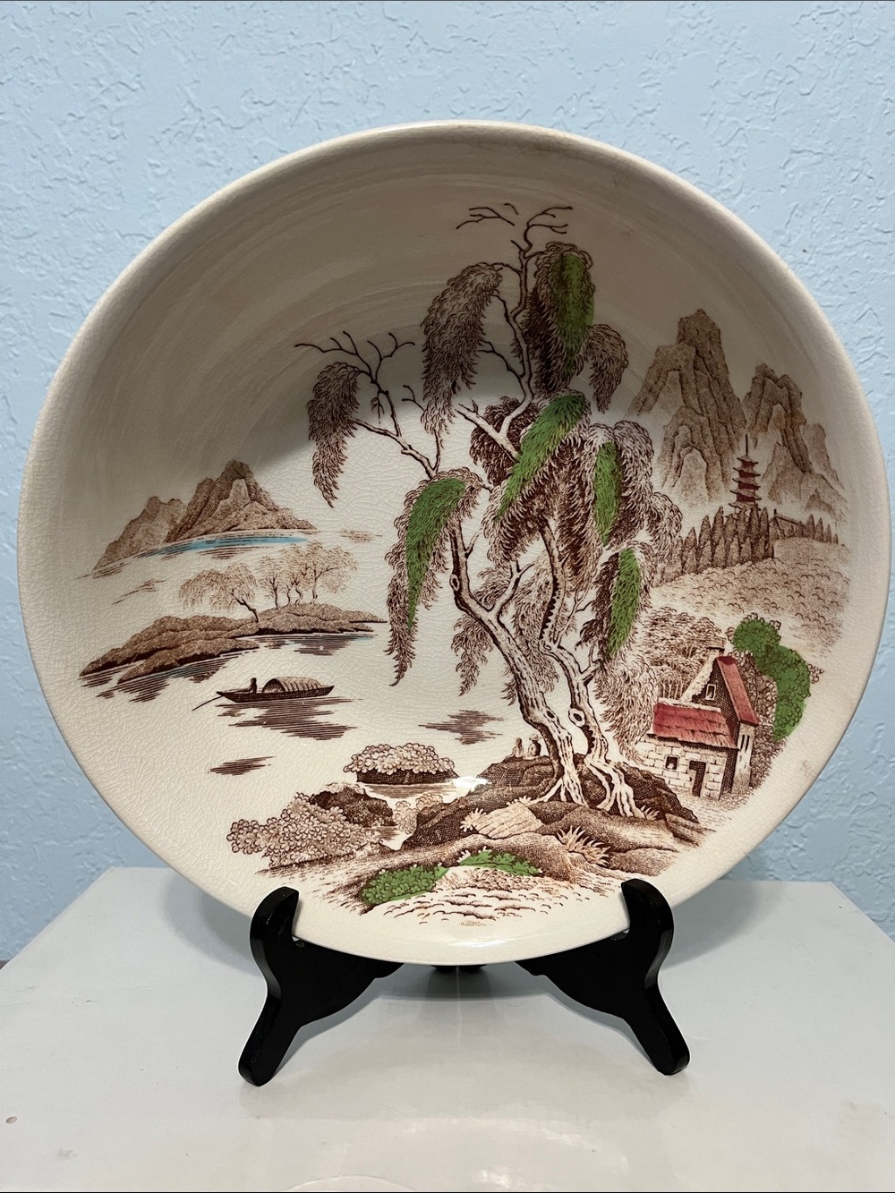 Mid-Century NASCO "Sayonara" pattern serving bowl